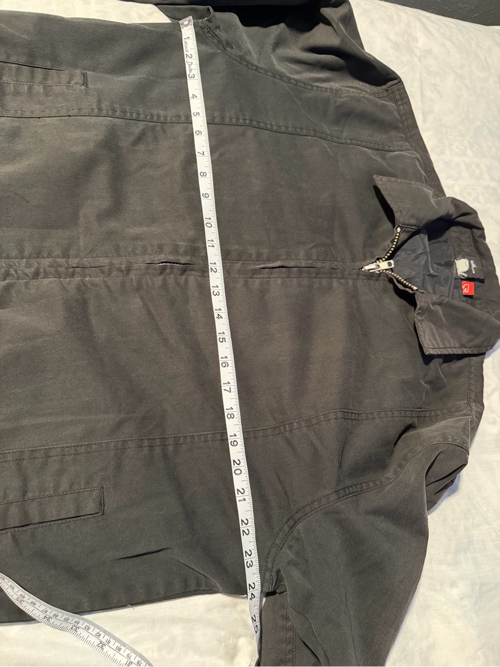 O'Neill Men's Black full Zip Jacket size M vintage Y2K workwear skate surf - Picture 15 of 16